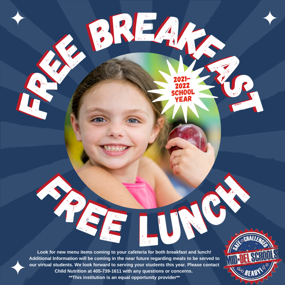 FREE MEALS for Students for the 20212022 School Year! Steed