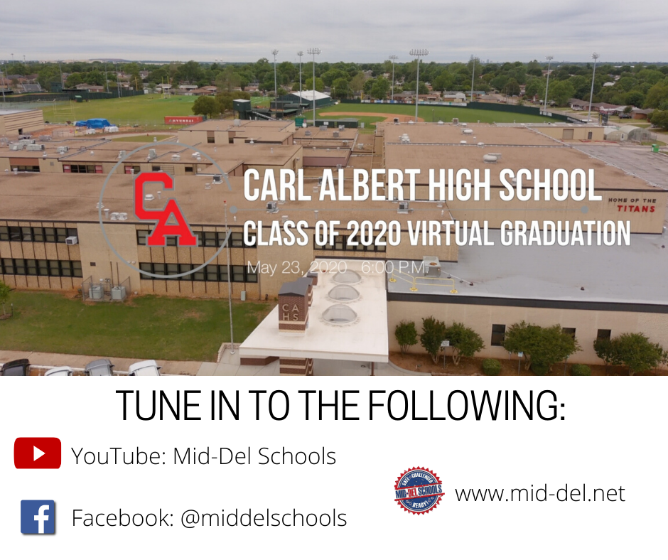 Watch Carl Albert High School's Class of 2020 Graduation