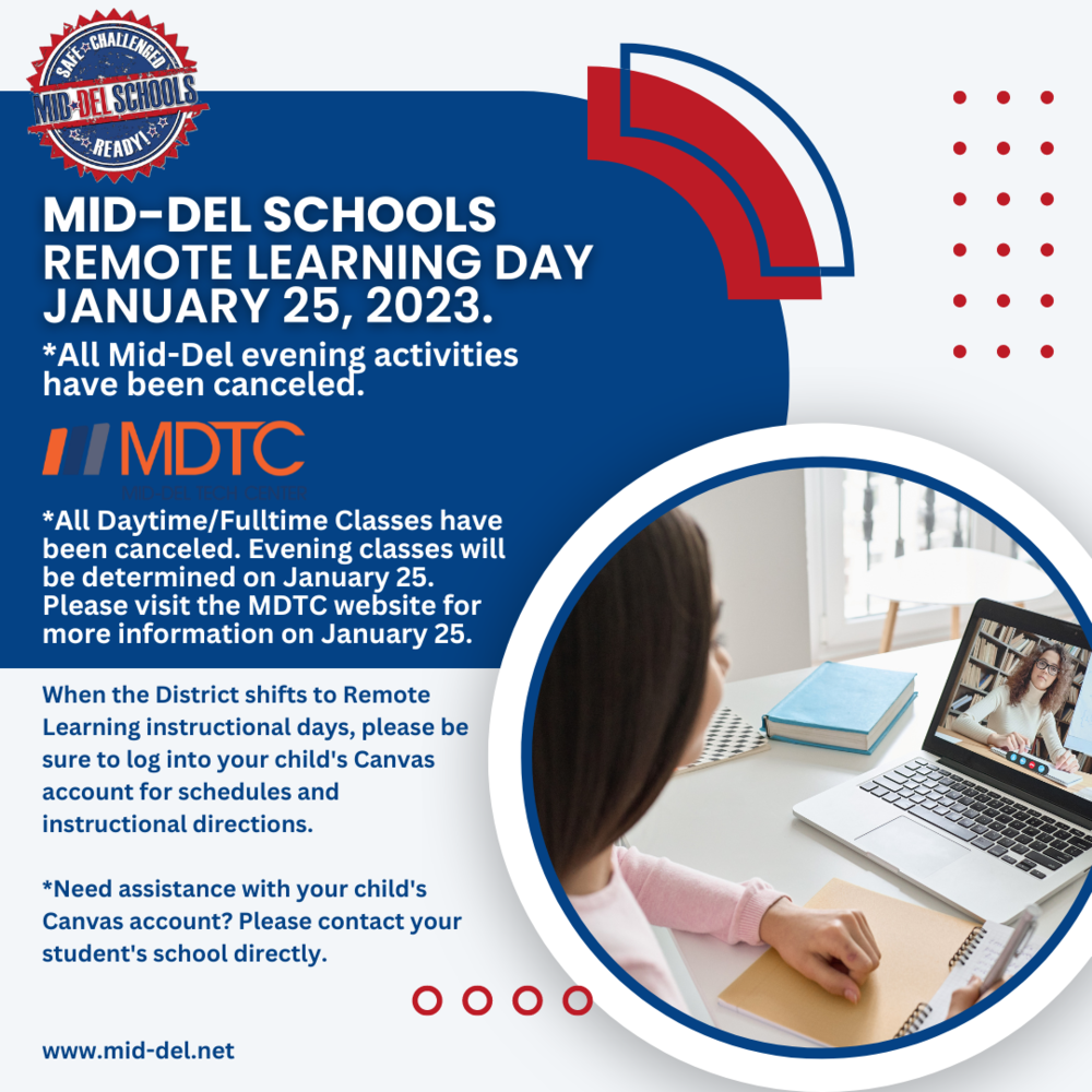 Remote Learning Day 1-25-2023