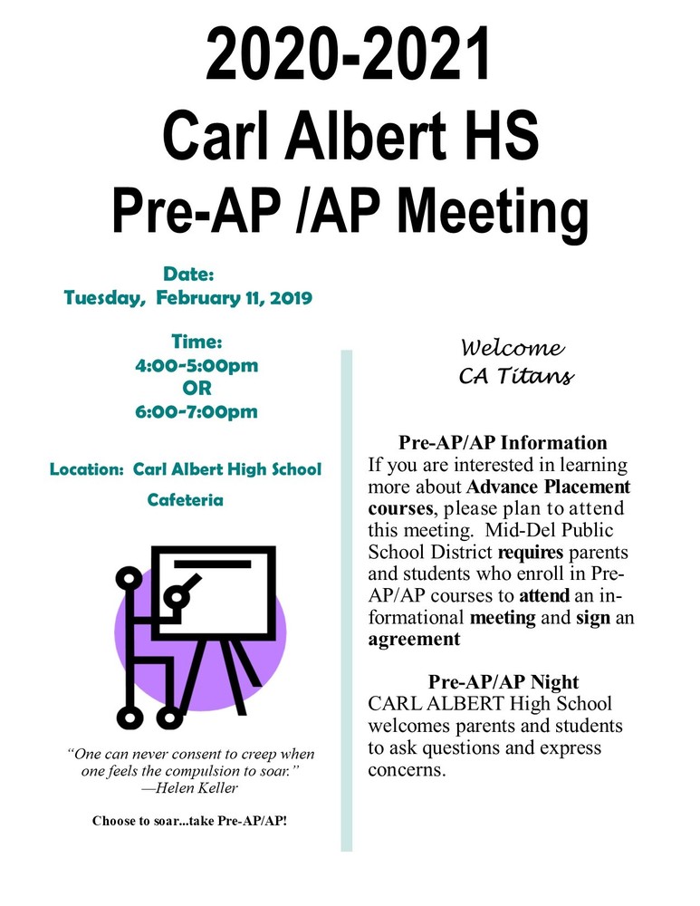 Pre-AP/AP Meeting Info