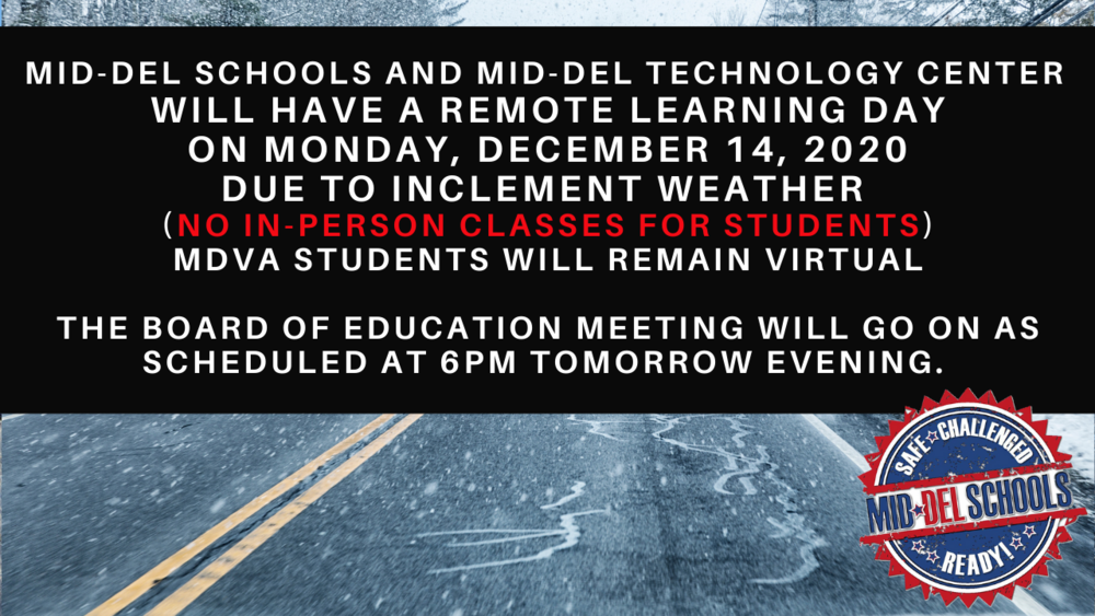 12-14-2020 Remote Learning Day