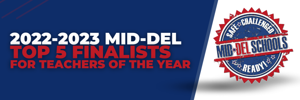 Top 5 District Teachers of the Year Announced