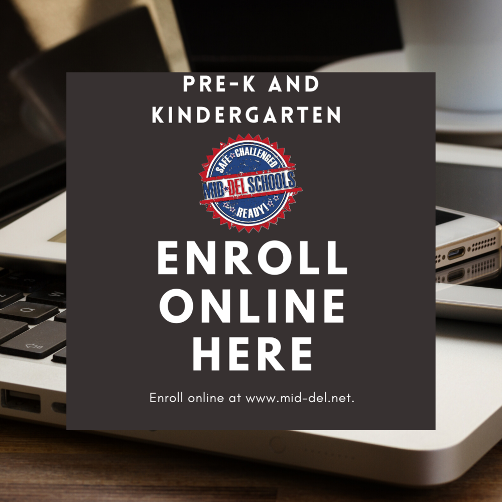 Enroll Online for Pre-K and Kindergarten