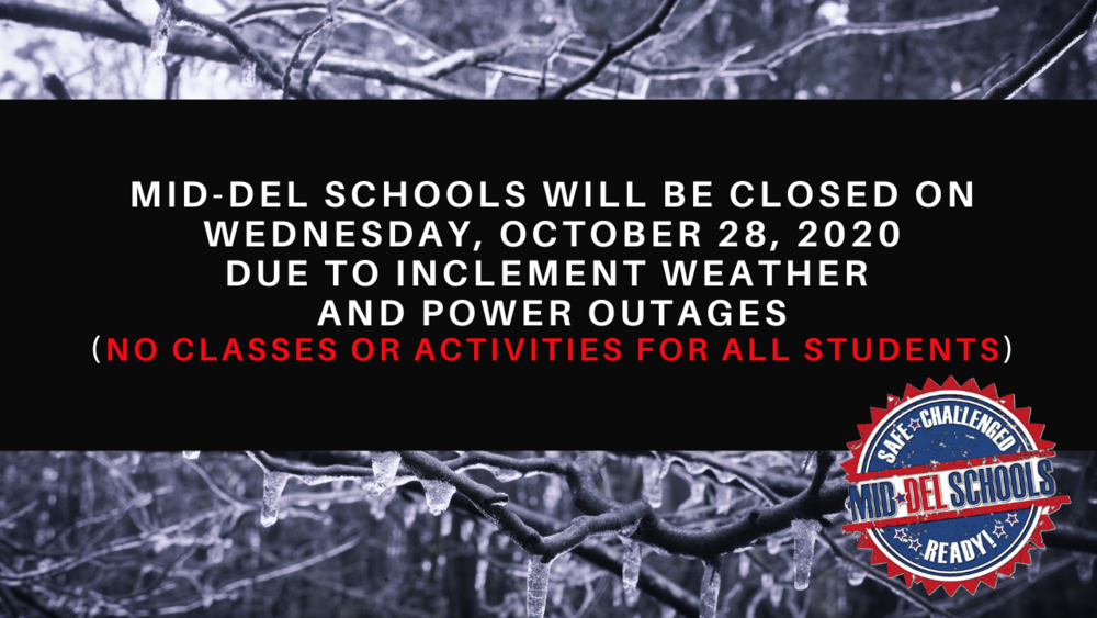 Mid-Del Closed October 28, 2020