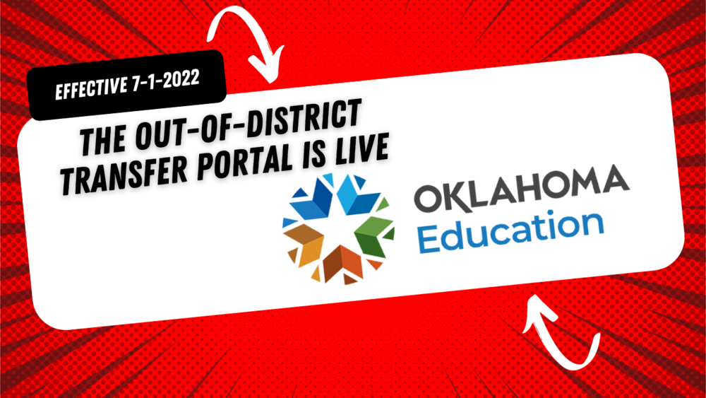 Out-of-District Transfer Portal is Live (7-1-2022)