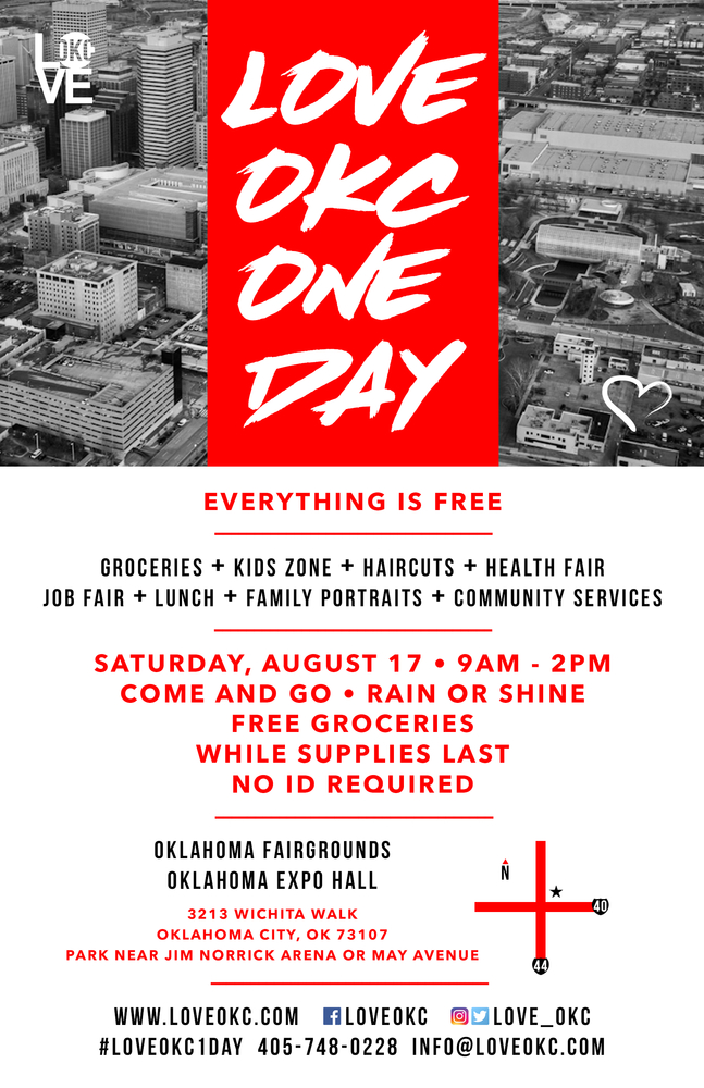 LOVE OKC ONE DAY August 17, 2019