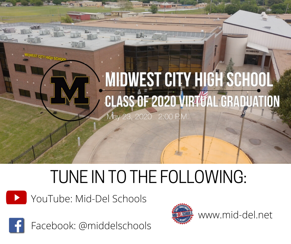 WATCH MIDWEST CITY HIGH SCHOOL'S CLASS OF 2020 GRADUATION Midwest