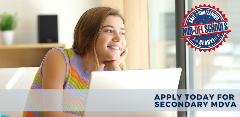 Apply TODAY for Secondary MDVA