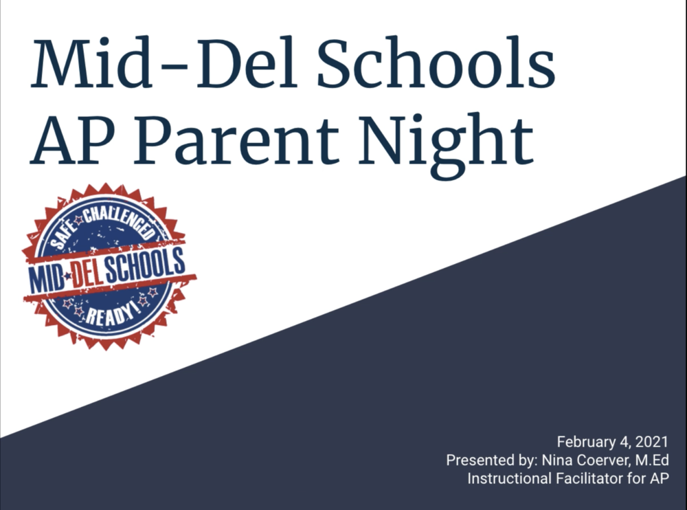 Mid-Del Schools AP Parent Night