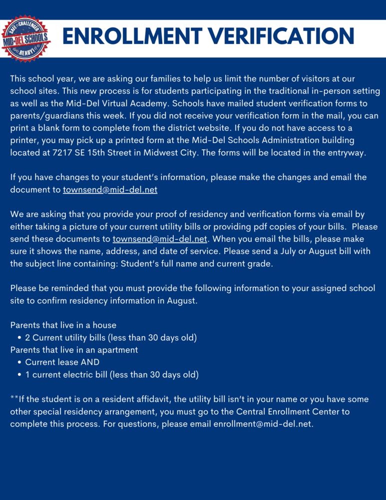 Enrollment Verification