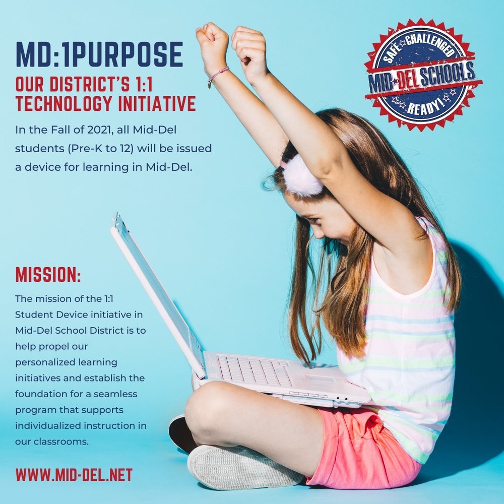 MD:1Purpose the District's 1:1 Technology Initiative and Parent Night