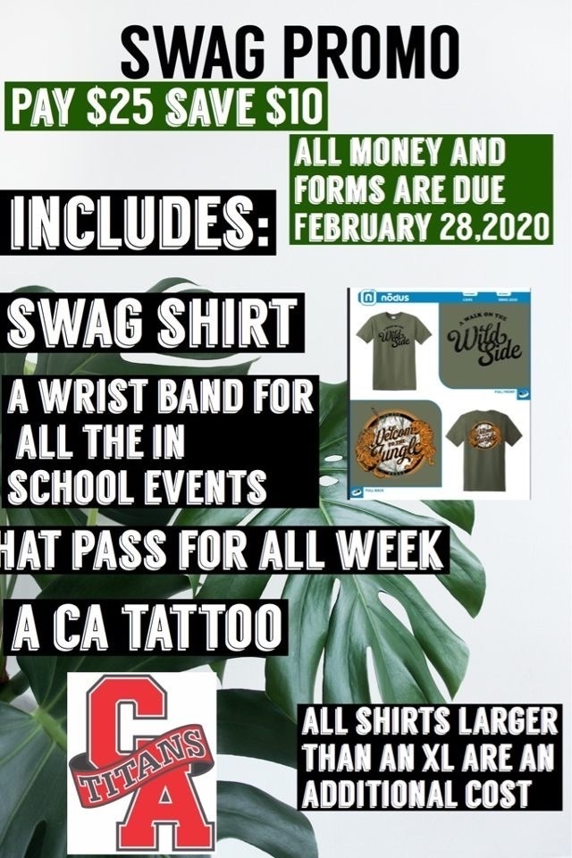 SWAG Promotion Opportunity Carl Albert High School