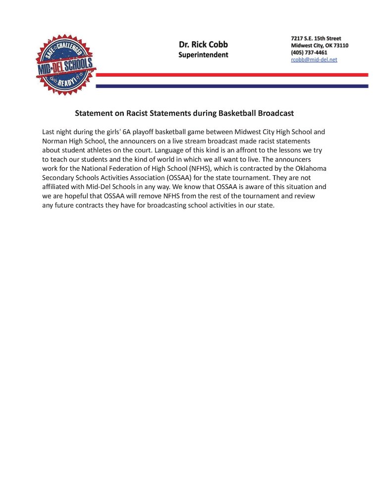 statement