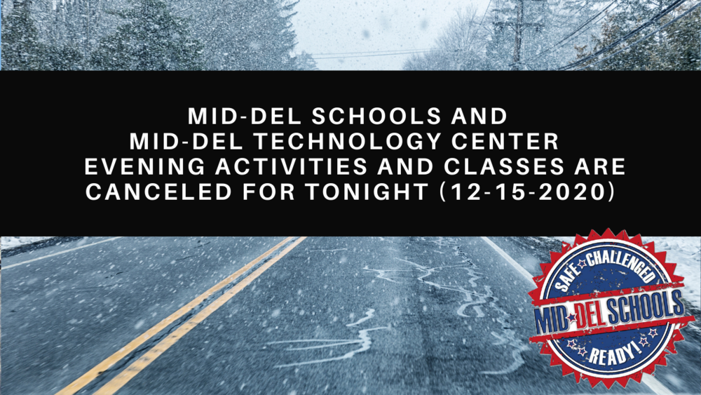 Activities Canceled for December 15, 2020