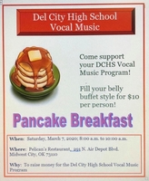 DCHS Choral Booster Pancake breakfast