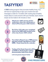 Exciting Program for Panther Families. Introducing TastyText