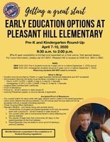 2020-2021 Pre-K/Kindergarten Enrollment Round-Up Information