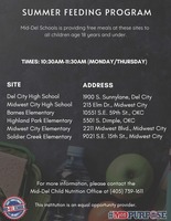 Summer Feeding Program