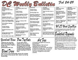 This Week at DC Feb 24-29