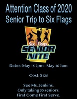 Senior Trip to Six Flags