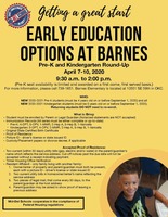Pre-K/Kindergarten Round-Up Information