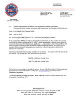 Sanctioning Meetings for the 2020-2021 School Year