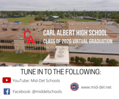 VIRTUAL GRADUATION INFORMATION - MAY 23 AT 6:00 P.M.
