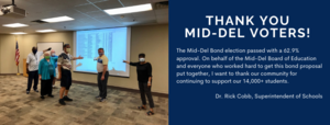 Thank You Mid-Del Voters! The Bond Election Passed!
