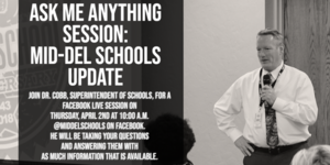 Video Update from Superintendent Cobb 4-2-2020